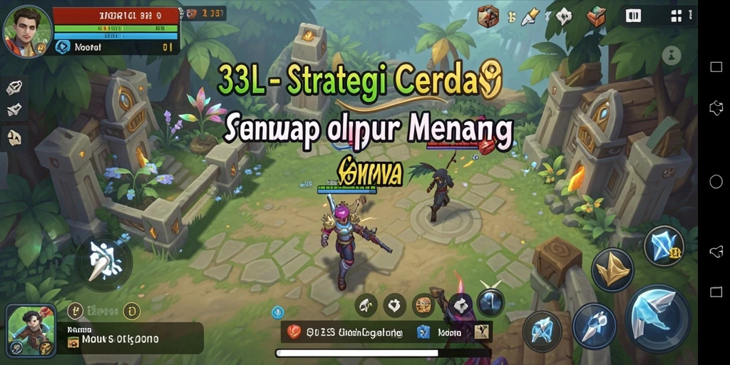 Tampilan gameplay strategi yang mendebarkan di 33L.