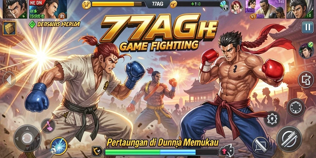 Tampilkan pertempuran seru di 77AG dengan grafik yang menakjubkan.