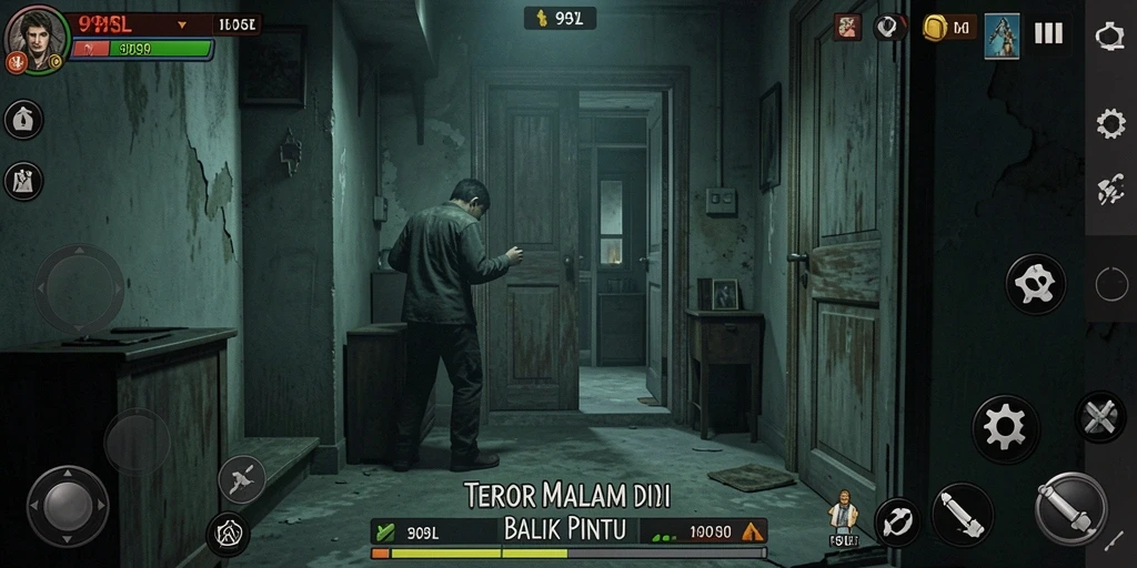 Gameplay 99SL dengan suasana Horror yang mencekam.
