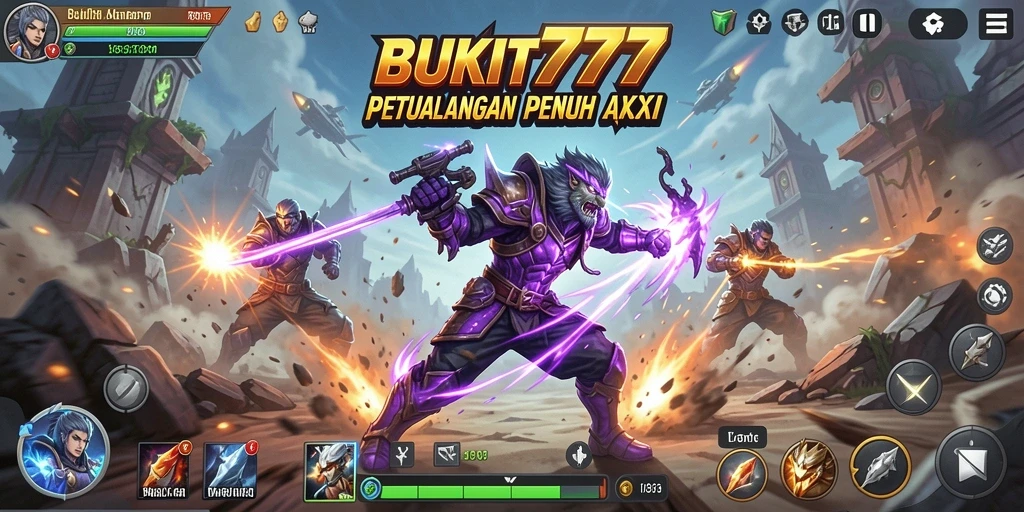 Tampilan gameplay seru dalam BUKIT777 dengan aksi yang mendebarkan.