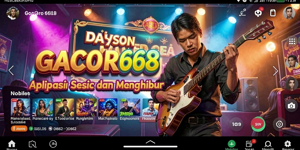 Tampilan gameplay GACOR668 dengan antarmuka yang menarik.