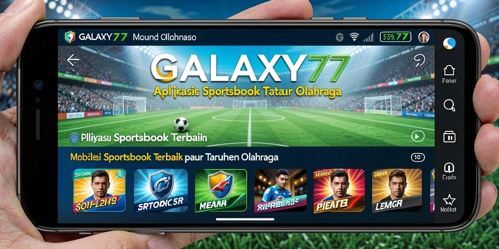Tampilan gameplay GALAXY77 yang menarik dan interaktif.