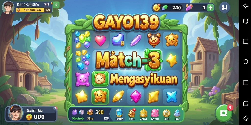 Gameplay GAYO138 yang penuh warna dan seru.