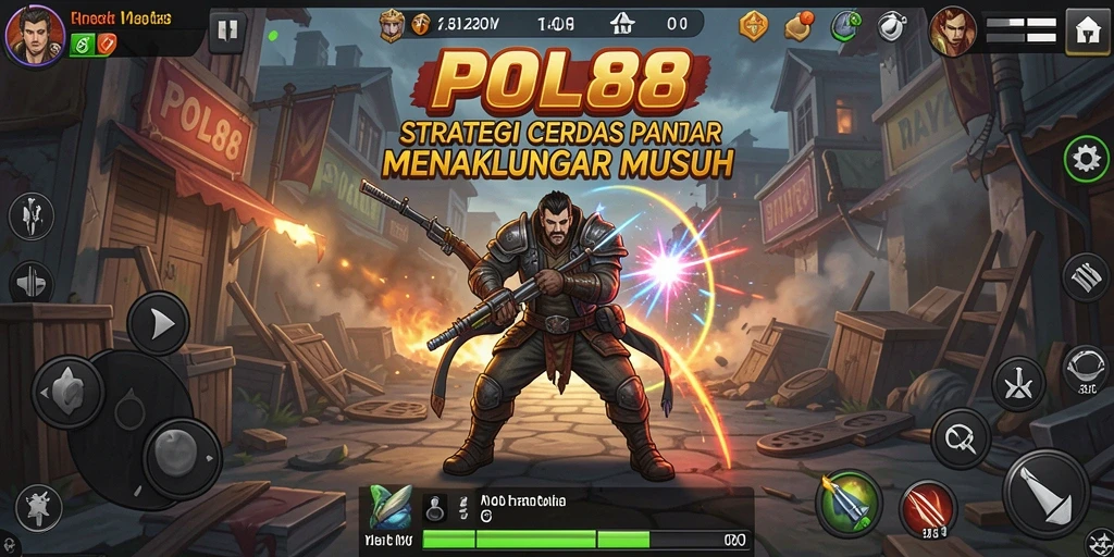 Tampilan penuh aksi dari permainan strategi POL88.