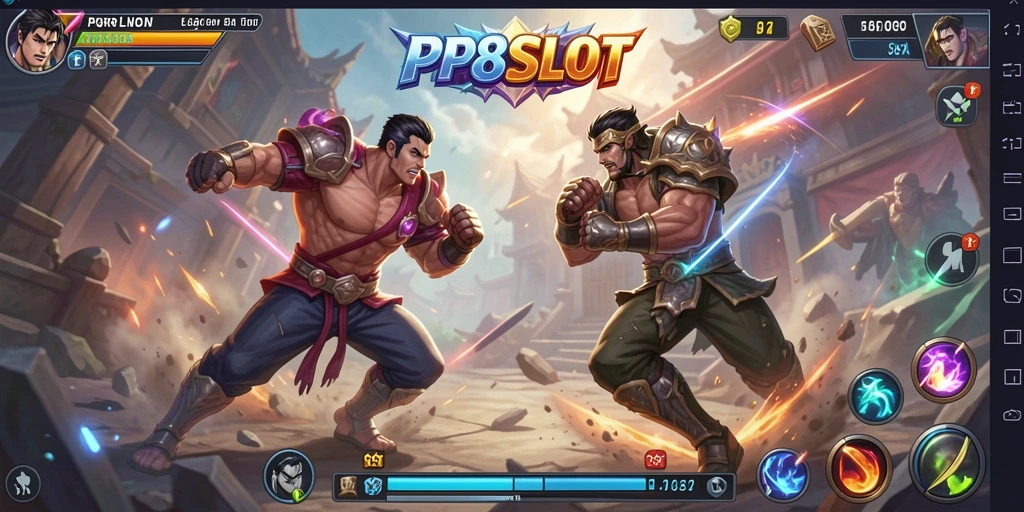 Gameplay seru PP8SLOT dengan pertarungan yang mendebarkan.