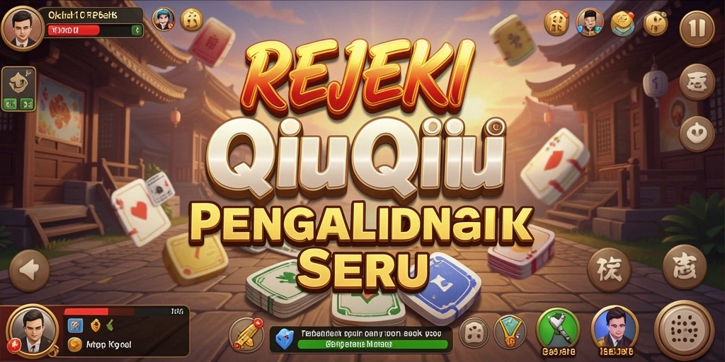 Tampilan gameplay QiuQiu yang seru dan interaktif.