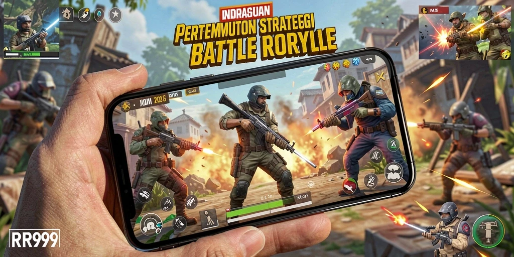 Gameplay seru dan intens dalam <strong>RR999</strong> Battle Royale.