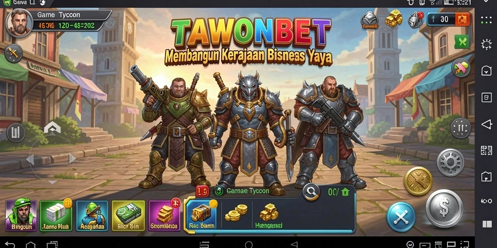 Tampilan gameplay menarik dari TAWONBET yang memikat.